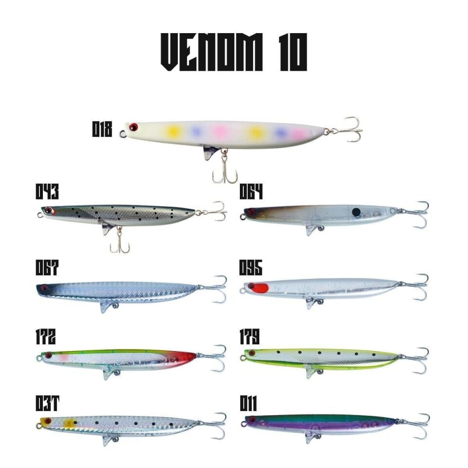 Fujin Venom 10 10.5gr 10cm Maket Balık