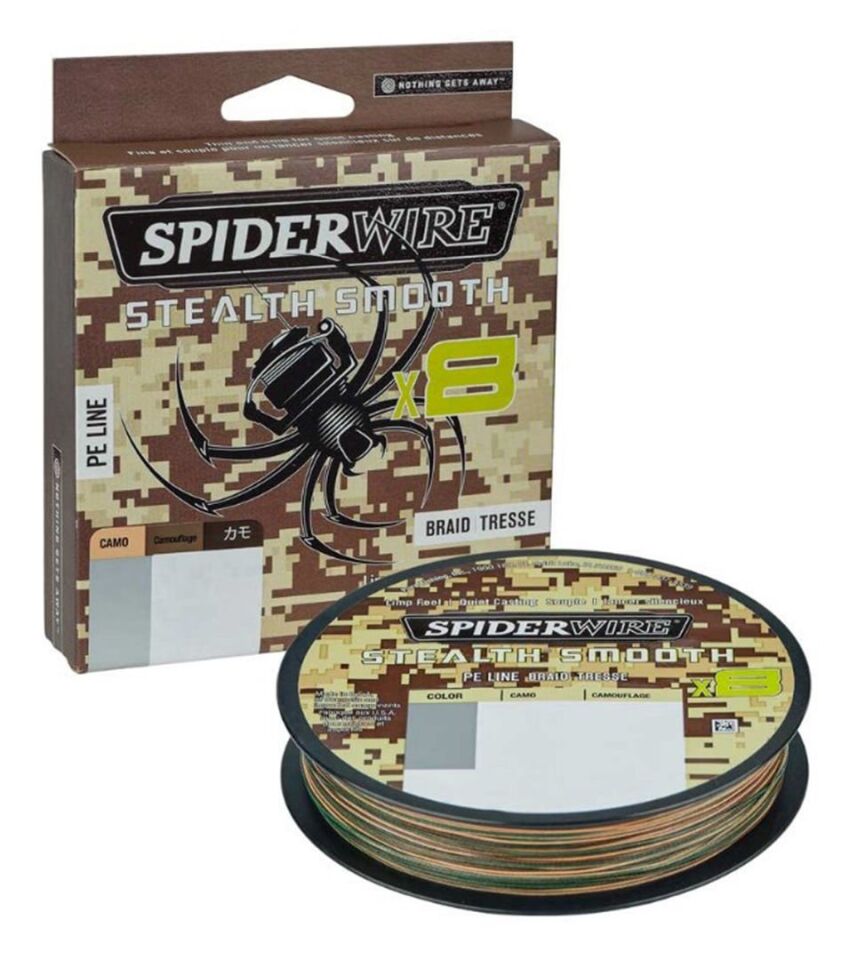 Spider Wire Stealth Smooth8 x8 Pe Braid 150m Camo Örgü İp