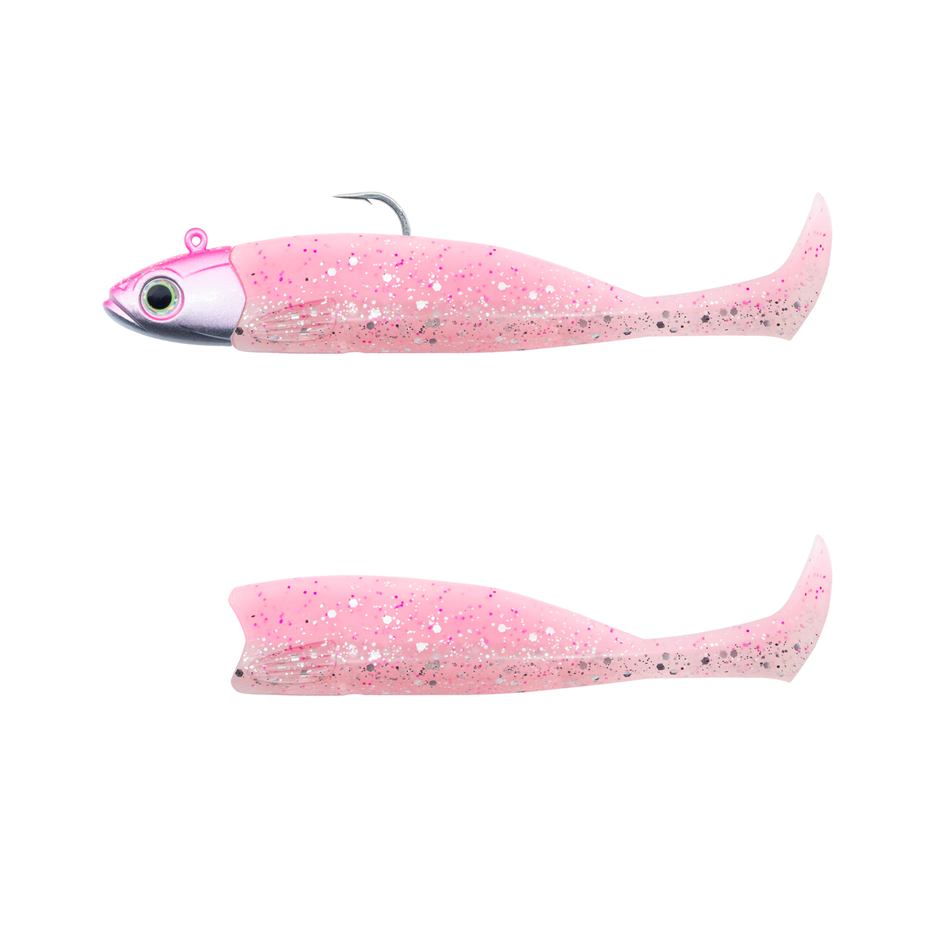 Fiiish Master Shad MS100/4 MS4522 Combo Heavy 21gr Neon Pink