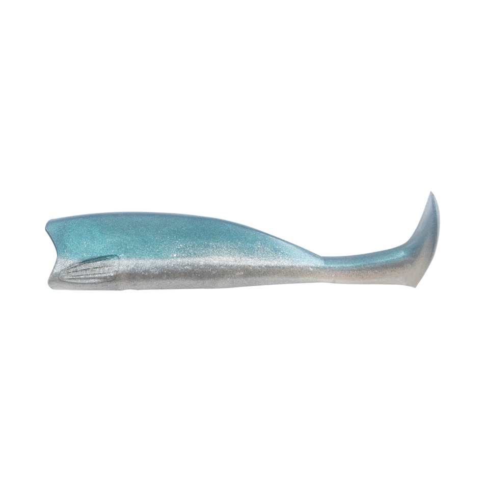 Fiiish Master Shad MS100/4 MS4527 2x Gövde Pearl Blue