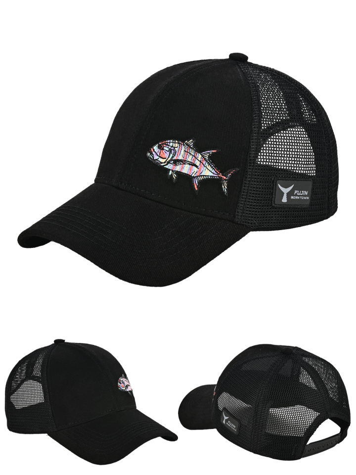 Fujin Pro Angler Black GT Şapka